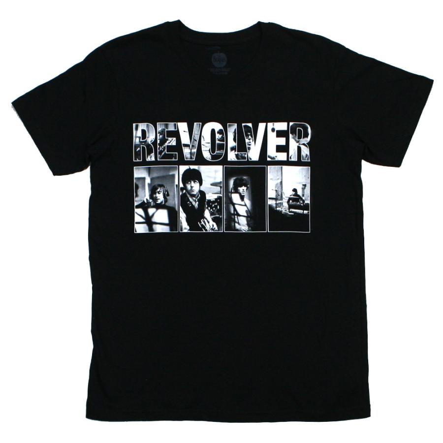 The Beatles / Revolver Tee 12 (Black) - ザ・ビートルズ Tシャツ 