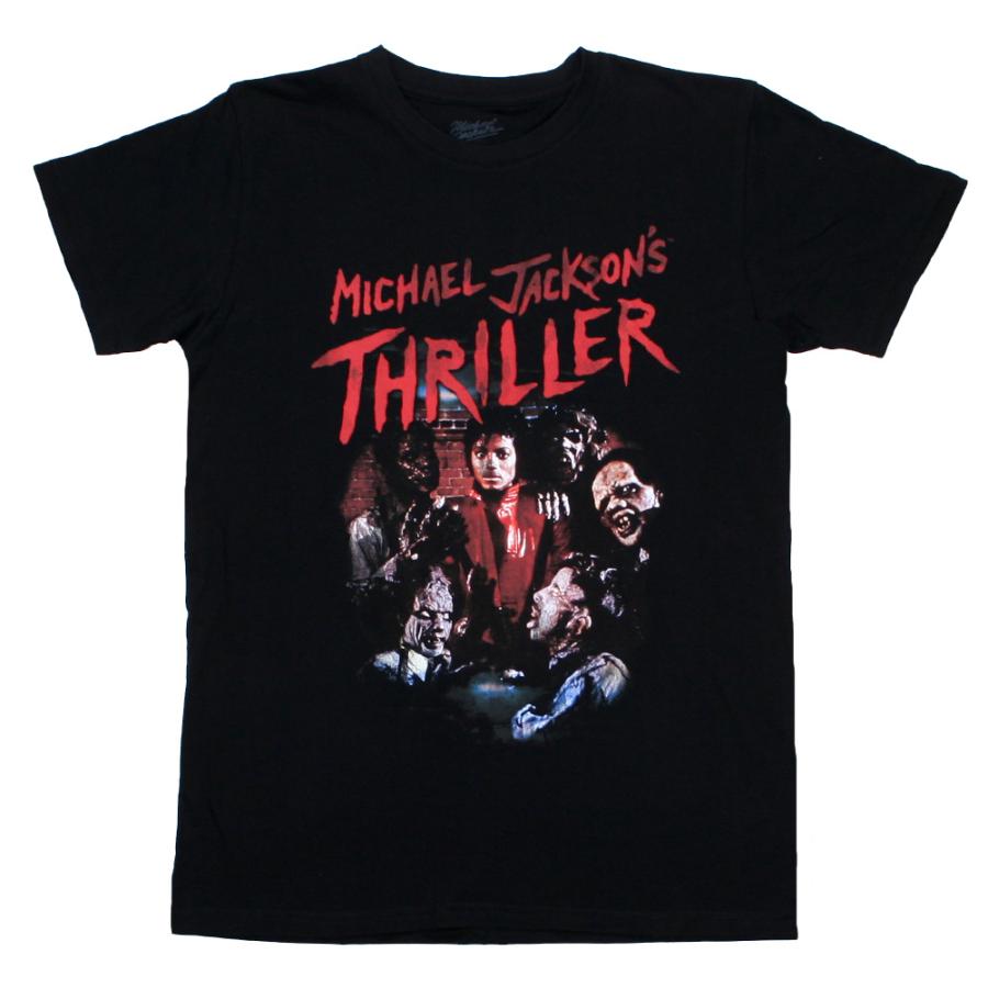 Michael Jackson / Thriller Tee 4 (Black) - マイケル・ジャクソン T
