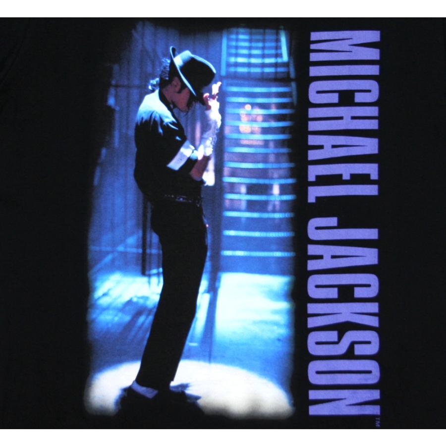 Michael Jackson / Black or White Tee (Black) - マイケル