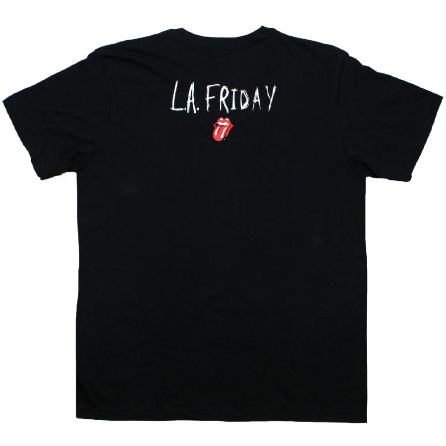 The Rolling Stones / L.A. Friday Live 1975 Tee (Black) - ザ