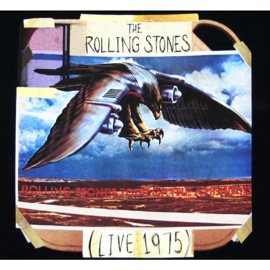 The Rolling Stones / L.A. Friday Live 1975 Tee (Black) - ザ