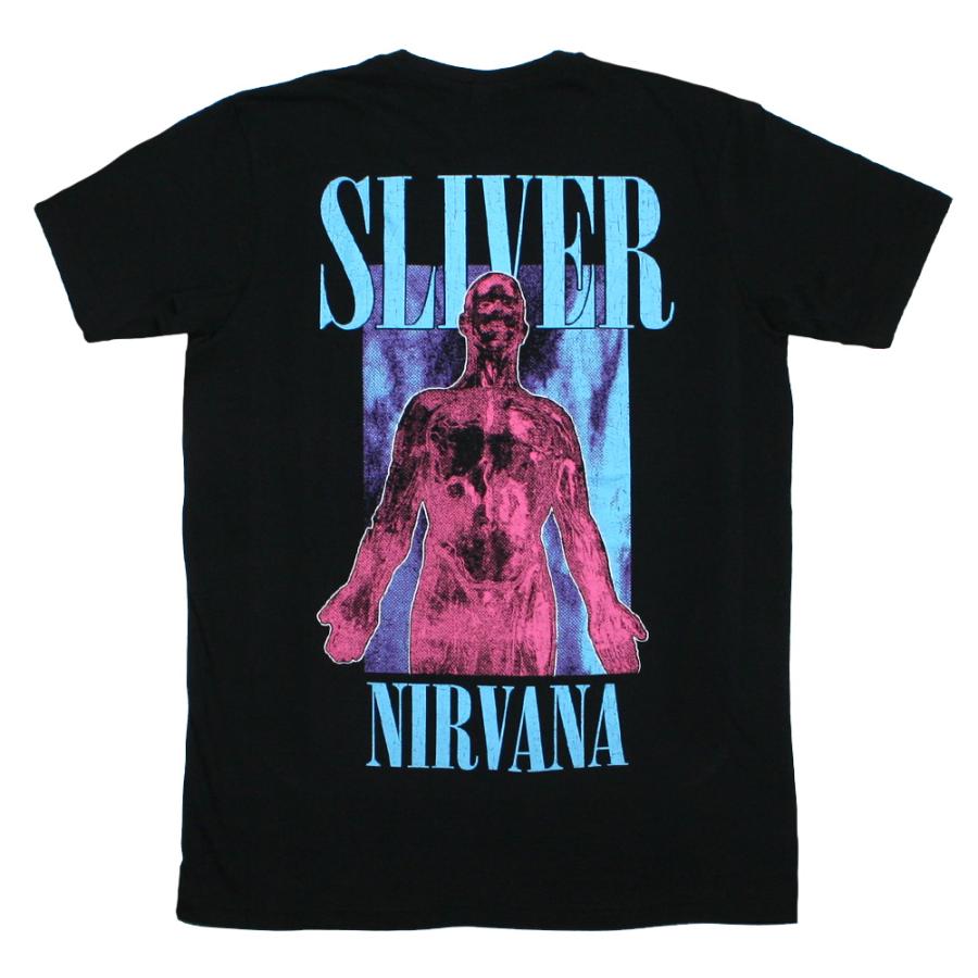 Nirvana / Sliver Tee 2 (Black) [Premium Carbon] - ニルヴァーナ T