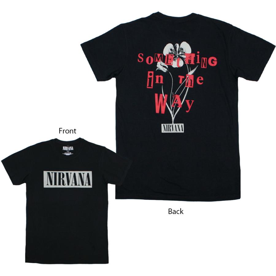 Nirvana / Something in the Way Tee (Black) [Premium Carbon