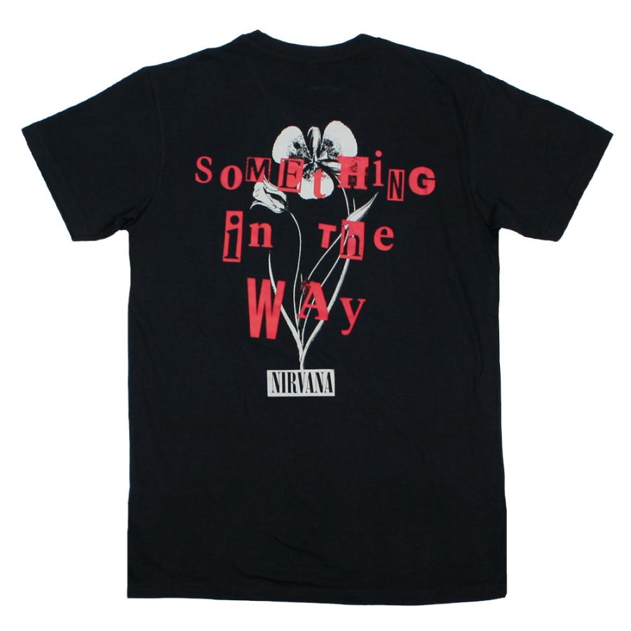 Nirvana / Something in the Way Tee (Black) [Premium Carbon