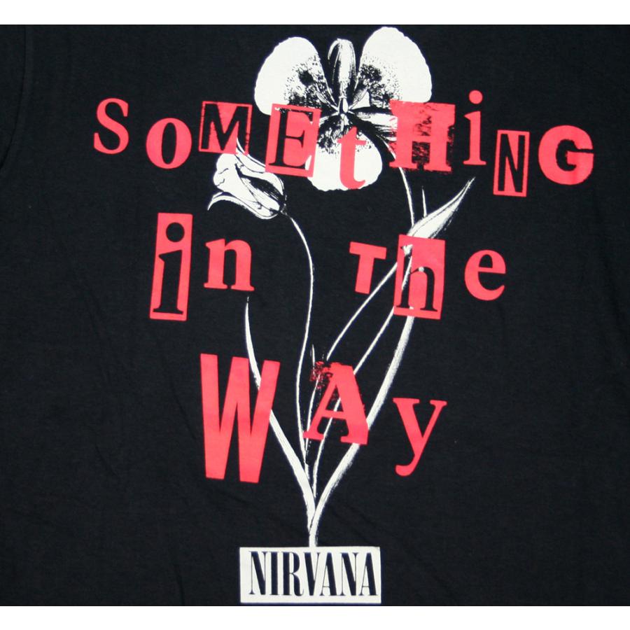 NIRVANA ニルヴァーナ Tシャツ Nirvana / Something in the Way Tee (Black) [Premium Carbon