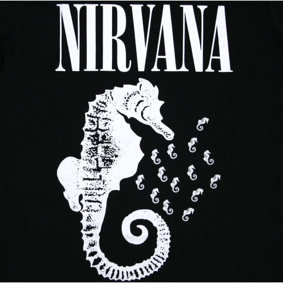 Nirvana / Seahorse Tee 4 (Black) [Premium Carbon] - ニルヴァーナ T 