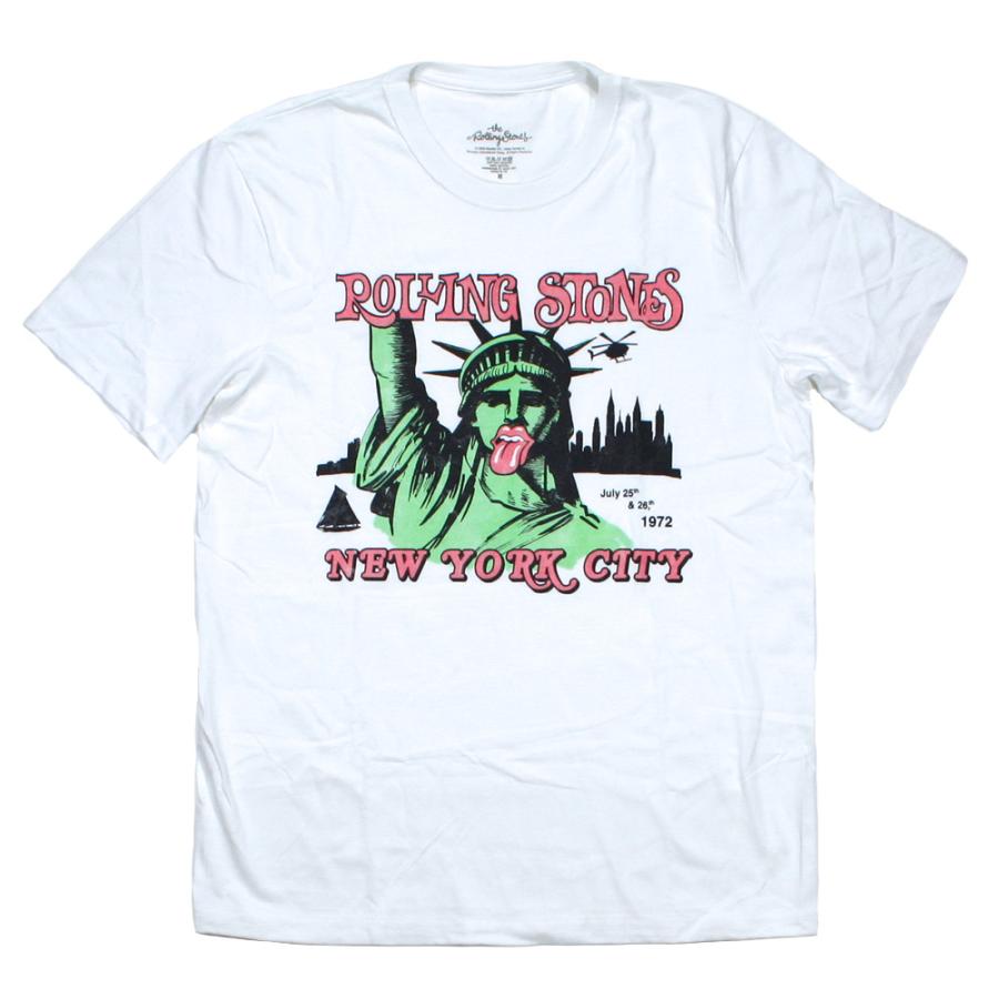 The Rolling Stones / New York City 1972 Tee (White) - ザ