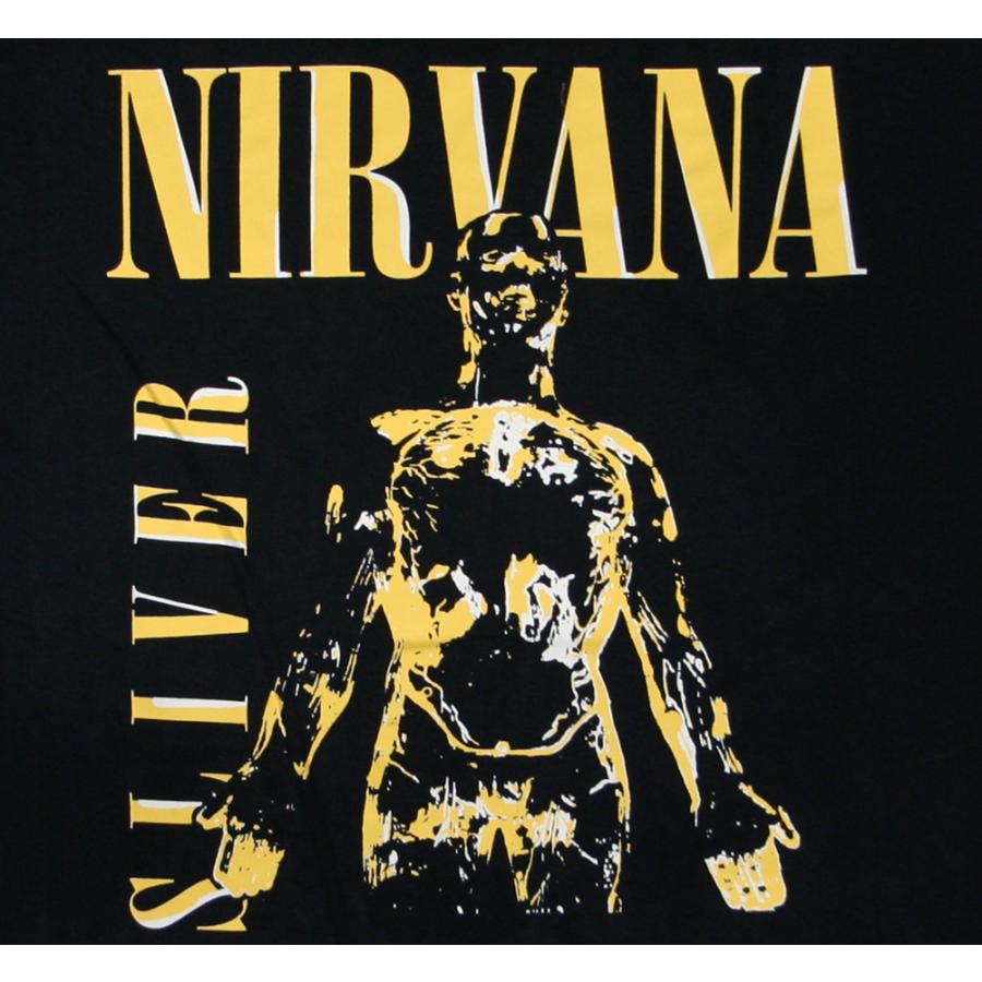 Nirvana / Sliver Tee 3 (Black) [Premium Carbon] - ニルヴァーナ T