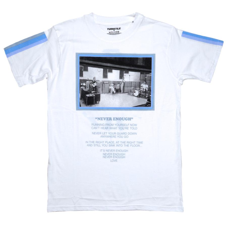 Turnstile / Never Enough Tee 2 (White) - ターンスタイル Tシャツ