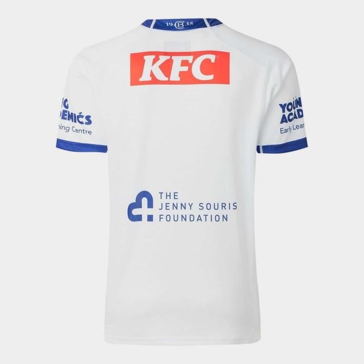 ラグビー NRL カンタベリー ブルドックス ジャージ　ホワイト ラグビー NRL カンタベリー ブルドックス ホーム ジャージ