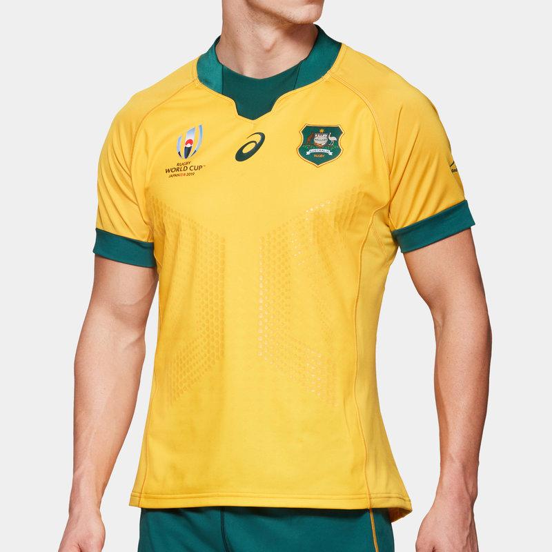 ラグビー Rwc 19 ワールドカップ モデル ワラビーズ オーストラリア代表 選手仕様 ホーム ジャージ 公式 メンズ ユニセックス It Aus 101 ラグビーフリークスyahoo ショップ 通販 Yahoo ショッピング