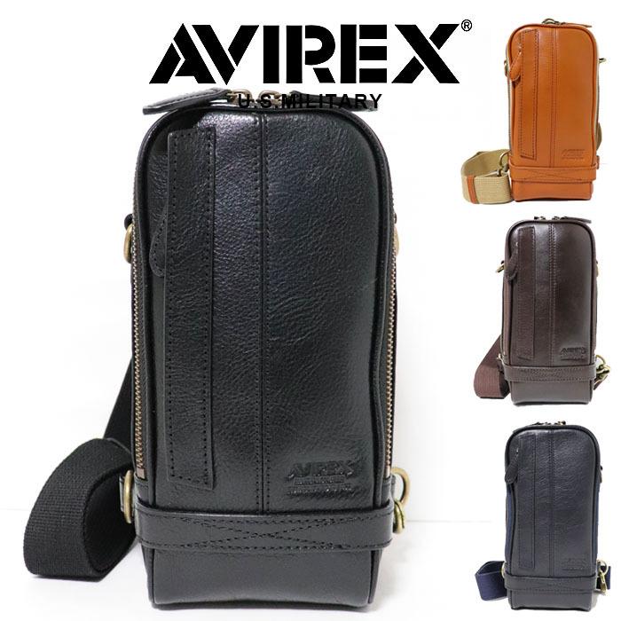 AVIREX（アヴィレックス） 本革 ワンショルダー バッグ アビレックス