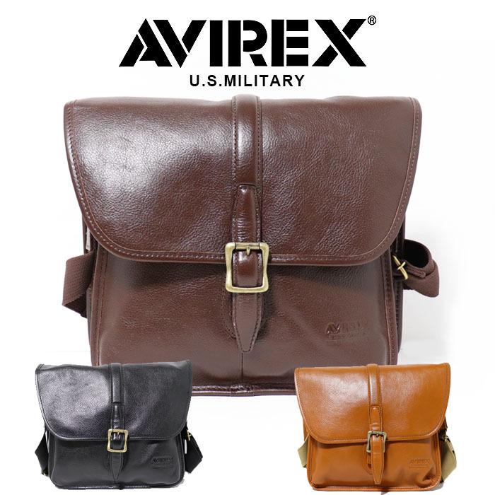 AVIREX（アヴィレックス） 本革 ショルダー バッグ アビレックス