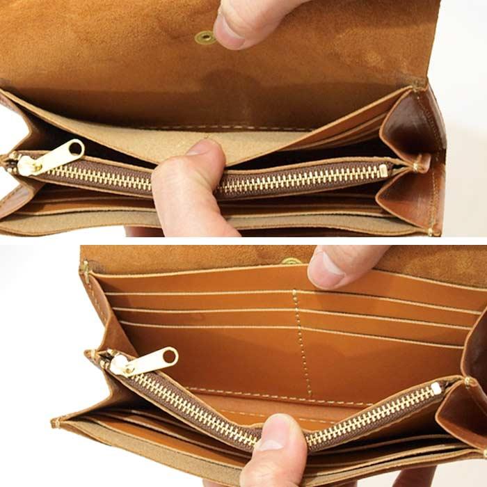 長財布　使用期間少なく美品。 Cham 【ランキング2位受賞】長財布 レディース 使いやすい 本革