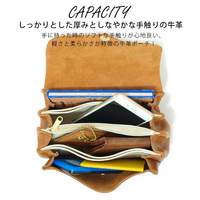 ポシェット レディース 斜めがけ 本革 使いやすい 日本製 20代 30代 40代 50代 大人 可愛い 人気 cham チャム ショルダーバッグ_6