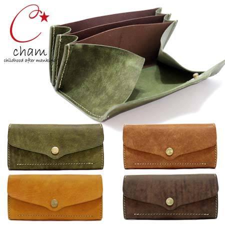 長財布 本革 レザー 柔らかい牛革 ガバッと開く小銭入れが見やすく大きい カードがいっぱい入る Cham チャム メンズ レディース おしゃれ 人気 Chcmsp010 Lifestylegoodsラギッドマーケット 通販 Yahoo ショッピング