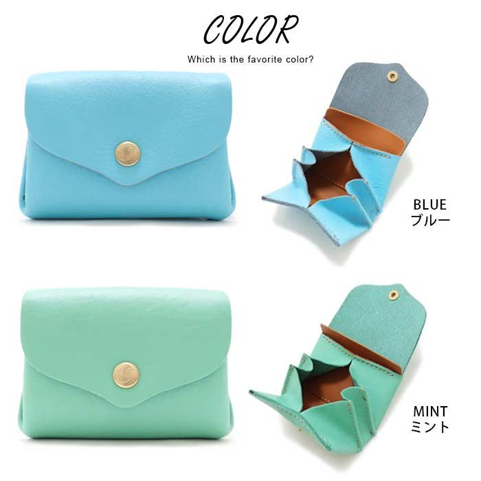 チャム　cham 財布 Cham（チャム） ミニ 財布 お札 折らない 革 2つ折りレザー財布