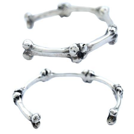 レア　美品　Crazy Pig　クレイジーピッグ　ボーン　バングル　ブレスレット CRAZY PIG クレイジーピッグ CRAZYPIG ボーンズ バングル メンズ