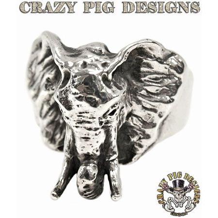 クレイジーピッグ リング 指輪 CRAZYPIG スモールエレファントリング 