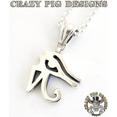 想像を超えての ペンダント ホラス オブ アイ ラージ Crazypig ペンダント ネックレス クレイジーピッグ イギリスブランド 正規代理店 Crazypig クレイジーピッグ Crazy レディース ネックレス メンズ ネックレス Pig メンズアクセサリー Www Construction Gouv Cg