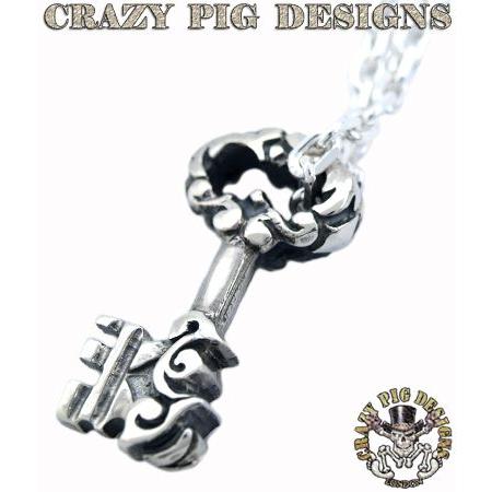 21特集 クレイジーピッグ レディース ネックレス メンズ ネックレス Pig Crazy ペンダント スモールチューダーキー Crazypig ペンダント ネックレス クレイジーピッグ イギリスブランド 正規代理店 Crazypig メンズアクセサリー Www Ja Kitakyu Or Jp