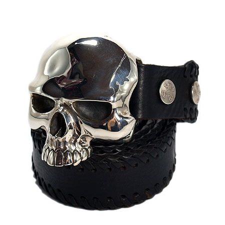 CRAZY PIG（クレイジーピッグ） エビルスカルバックル&レザーベルト