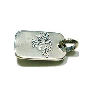 BWL ビルウォールレザー　１８K ロゴプレートペンダントトップ BILL WALL LEATHER（ビルウォールレザー） 送料無料 BWL ペンダント