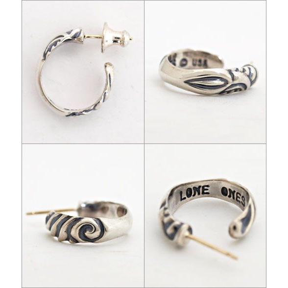 LONE ONES ロンワンズ ピアス レイヴンフープピアス LONE ONES ロンワンズ ピアス レイヴンフープピアス