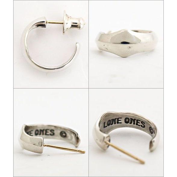 LONE ONES ロンワンズ ピアス スモールシルクフープピアス LONE ONES ロンワンズ ピアス スモールシルクフープピアス