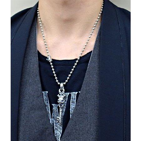 デカ玉【BWL】ビルウォールレザー　ネックレス　ペンダントトップセット BILL WALL LEATHER（ビルウォールレザー） 送料無料 BWL ペンダント