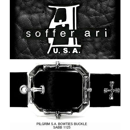 CHROME HEARTS ソファアリ SofferAri バックル PILGRIM S.A. BOWTIES  