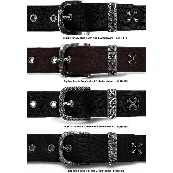 ソファアリ SofferAri バックル ELIG VINE N.C. O.G. S.A. BUCKLE WITH VINE N.C. O.G. S.A. GRABLE KEEPER ベルトの画像