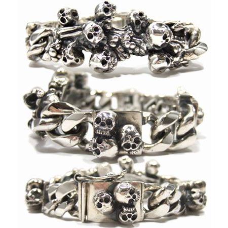 ソファアリ SofferAri コラテラル スカルズ カタコンブ ブレスレット BRACELET バングルの画像