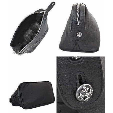 ソファアリ SofferAri ミディアム トラヴェラー - ブラック MEDIUM TRAVELER - BLACK ポーチ 革鞄 レザーバッグの画像