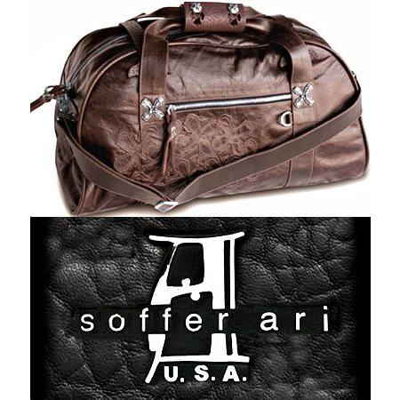 CHROME HEARTS - 長いす蟻 SofferAri ラージ ダッフル w フレファーブル S.A. しろがね色 御徒面子 - 黒いこと 赤銅色 ボストンバッグ 革鞄 なめし革御徒面子 ファッション-ボストンバッグ