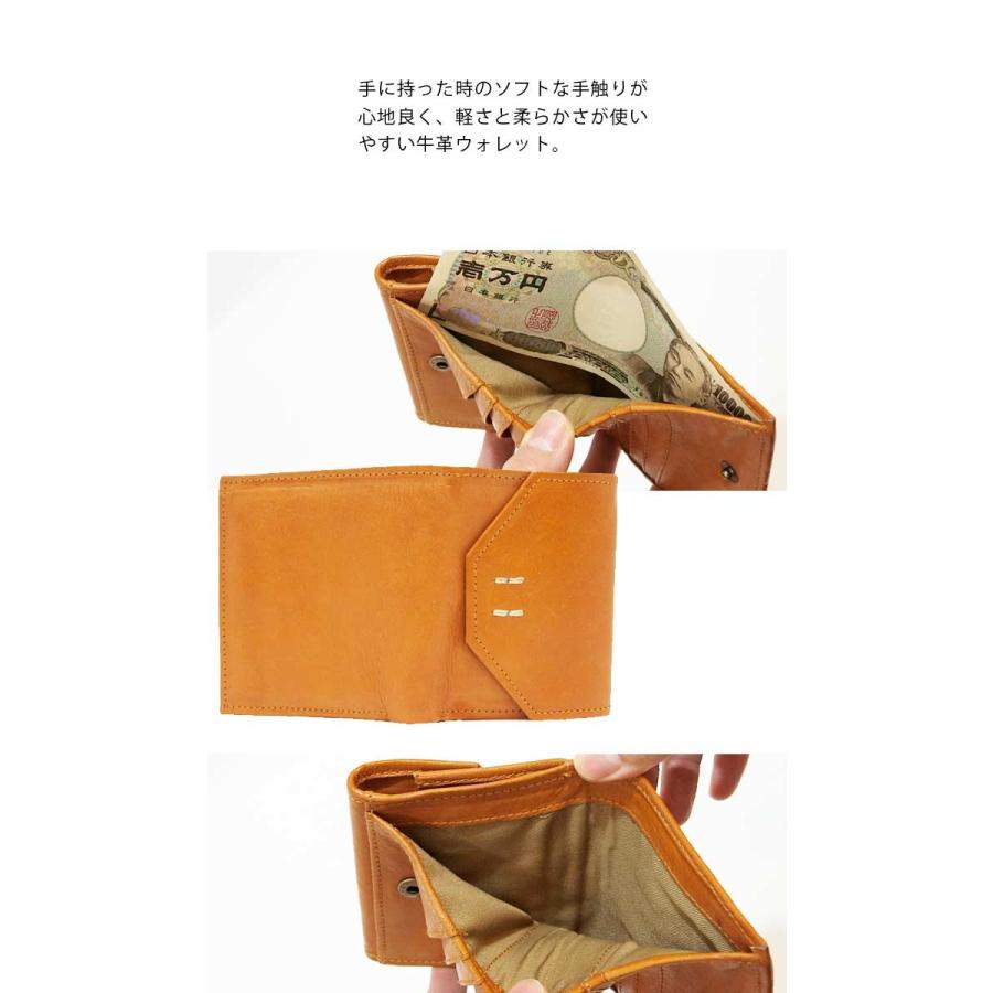 zucchero filato（ズッケロ フィラート） 本革 レザー 二つ折り財布