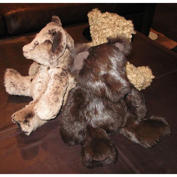 ソファアリ SofferAri ラビット ファー ベア RABBIT FUR BEAR くまぬいぐるみ テディベア プレゼント ギフト 贈り物の画像