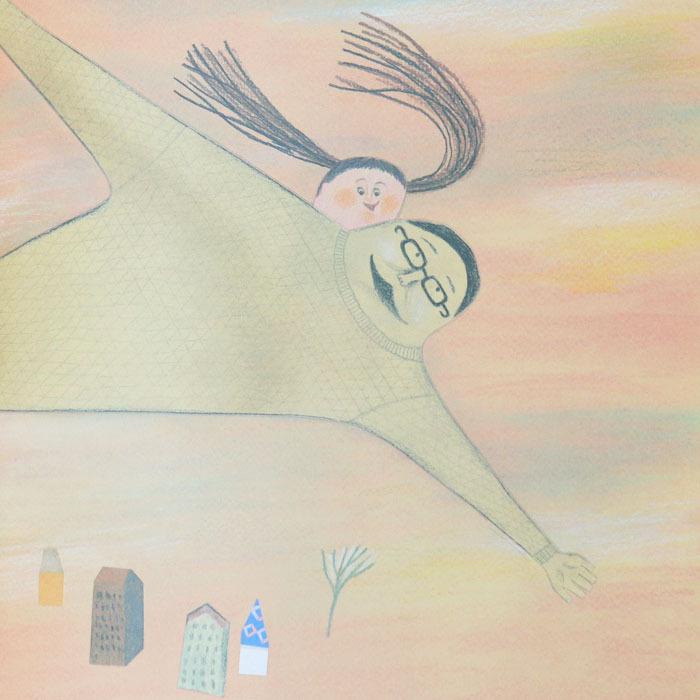 かみになっちゃったパパ 韓国の絵本 ストーリー絵本 3歳 4歳 向け絵本