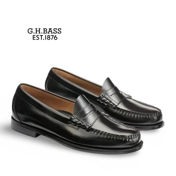 G.H.BASS 11010H LARSON ブラック レザー ローファー