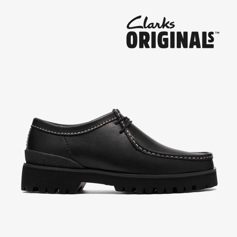 Clarks（クラークス） ワラユーコナー Walla Yukoner ブラックレザー