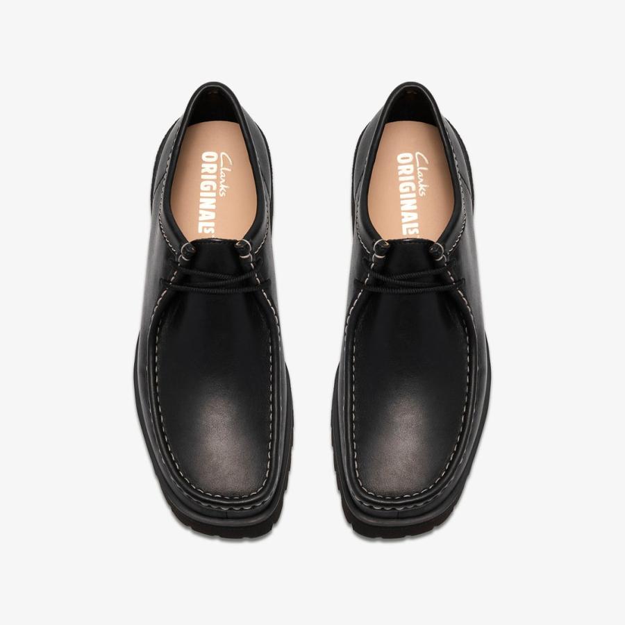 Clarks（クラークス） ワラユーコナー Walla Yukoner ブラックレザー