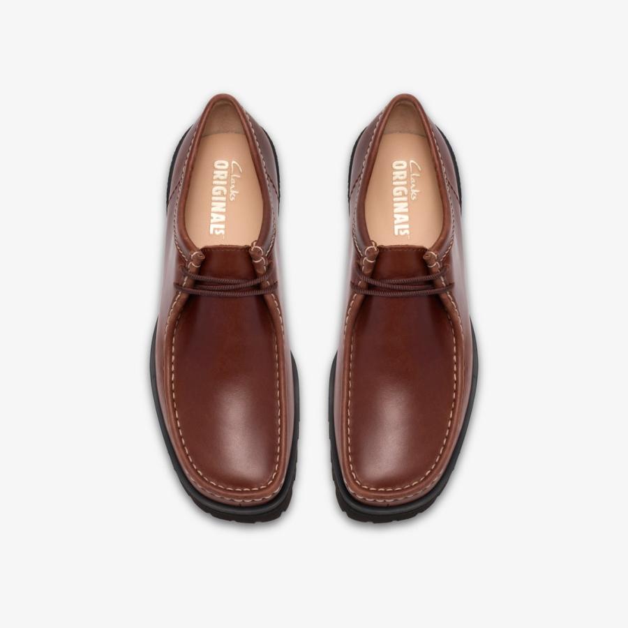 Clarks（クラークス） ワラユーコナー Walla Yukoner ブラウンレザー