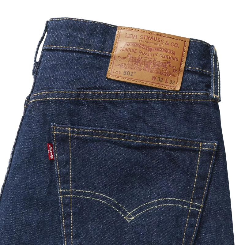 リーバイス Levi’s 501 ORIGINAL ジーンズ ストレート デニム メンズ ダークインディゴDARK INDIGO 紺 NAVY ネイビー CRISPY RINSE 00501-1484_5