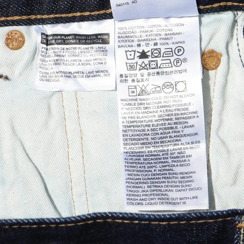 リーバイス Levi’s 501 ORIGINAL ジーンズ ストレート デニム メンズ ダークインディゴDARK INDIGO 紺 NAVY ネイビー CRISPY RINSE 00501-1484_8