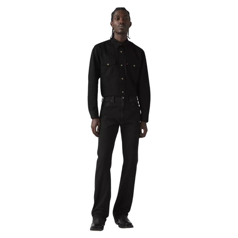 リーバイス Levi’s 517 ブーツカット ジーンズ デニム メンズ ブラック BLACK 黒 WELCOME TO THE RODEO 00517-0244_2