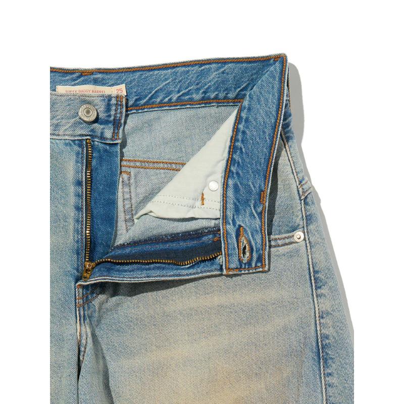 Levi's/SUPER BAGGY バレルジーンズ ライトインディゴ Levi's（リーバイス） Levi's SUPER BAGGY バレル ジーンズ デニム