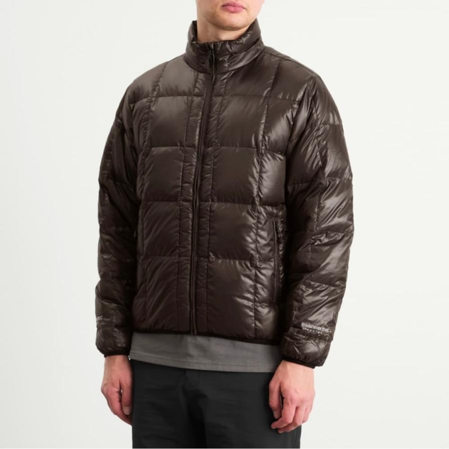 フ*ァ様 ダウンジャケット PERTEXブラウン　thisisneverthat thisisneverthat（ディスイズネバーザット） PERTEX Light Down Jacket