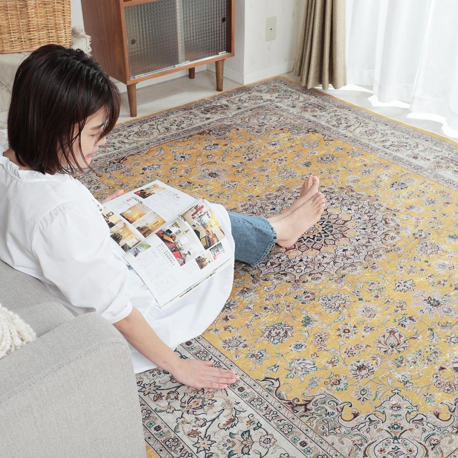 グラムスタイル ラグ カーペット ペルシャ 風 1.5畳 140×200 グラムスタイル ラグ カーペット ペルシャ 風 1.5畳 140×200