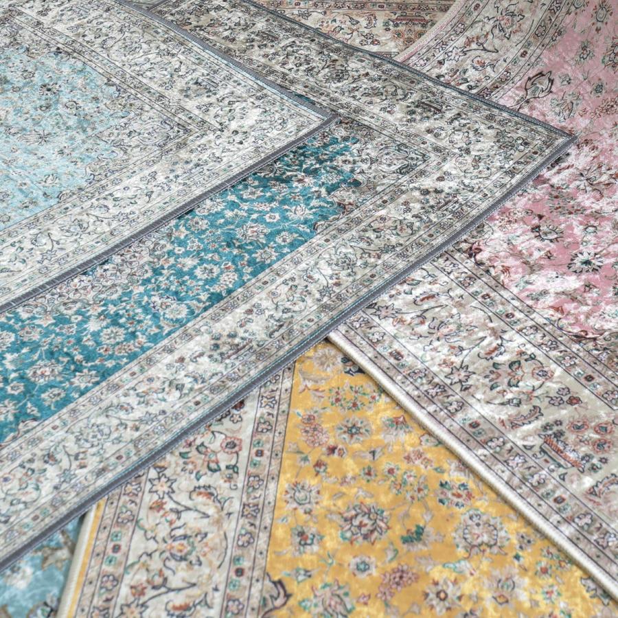 グラムスタイル ラグ カーペット ペルシャ風 1.5畳 140×200 北欧