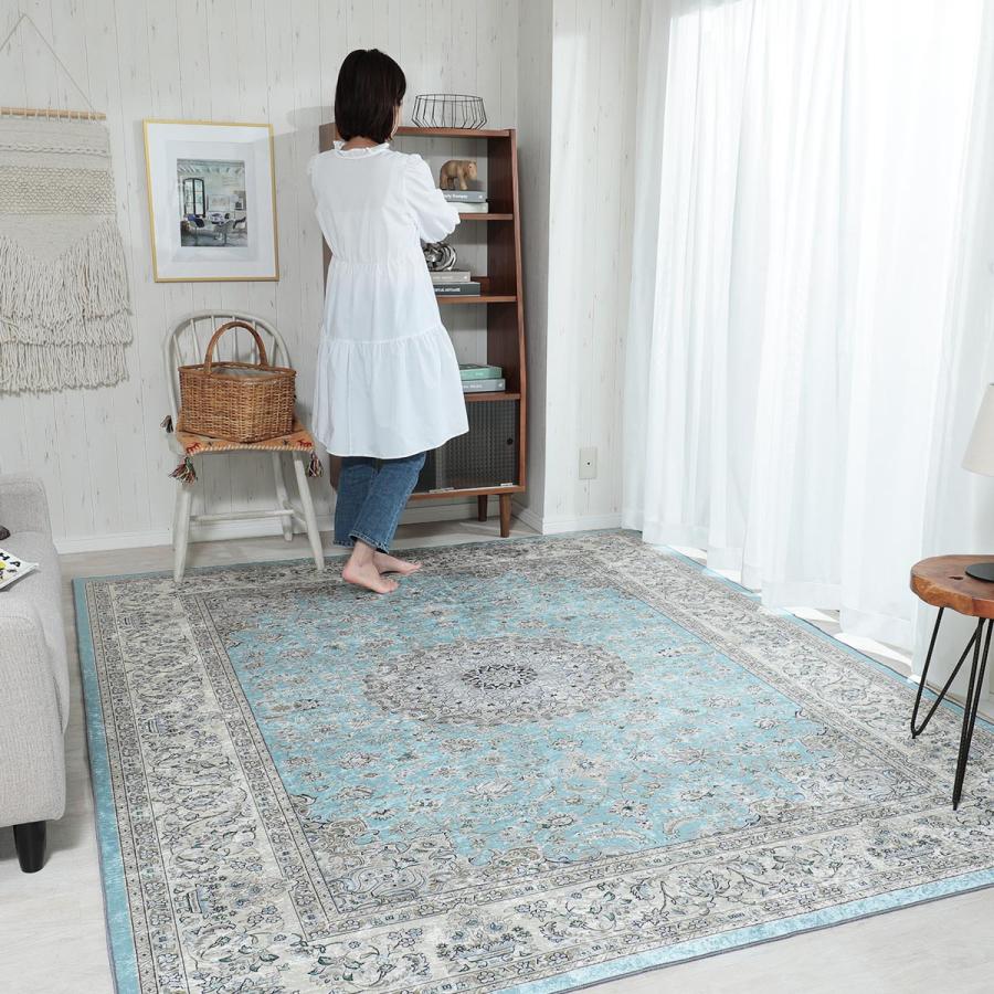 グラムスタイル ラグ カーペット ペルシャ 風 1.5畳 140×200 グラムスタイル ラグ カーペット ペルシャ 風 1.5畳 140×200